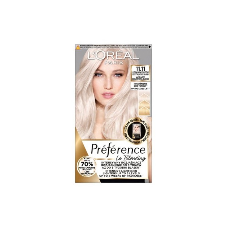 L'oreal Preference Haarfärbemittel /11.11/ Ultraleichtes kühles Blond