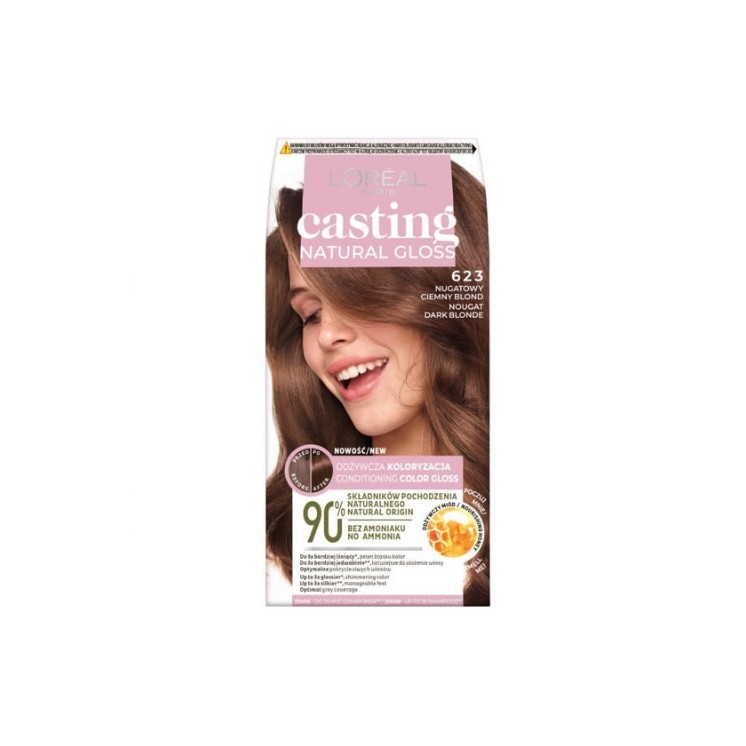 L'oreal Casting Natural Gloss Hair dye /623/ Nougat Dark Blond
