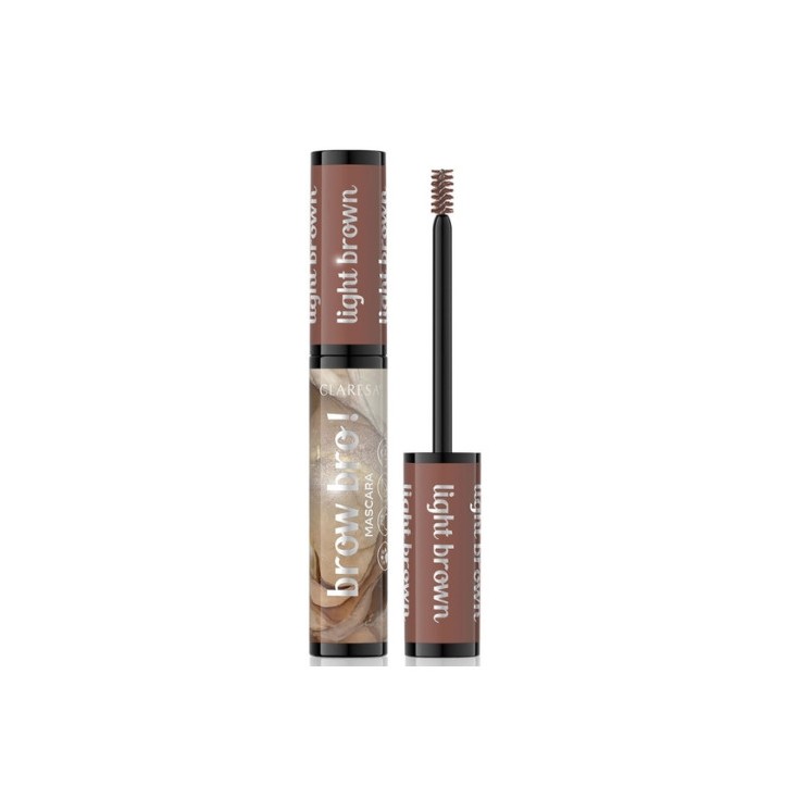 Claresa Brow Bro! Wenkbrauwmascara / Brown / Light 8 ml