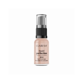 Claresa Liquid Perfection 2in1 Concealer - Foundation /104/ Nude 18 gr
