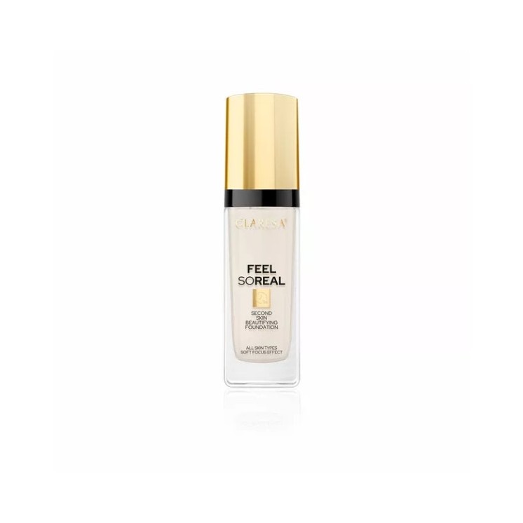 Claresa Feel So Real Gezichtsfoundation /01/ Fair - light 30ml
