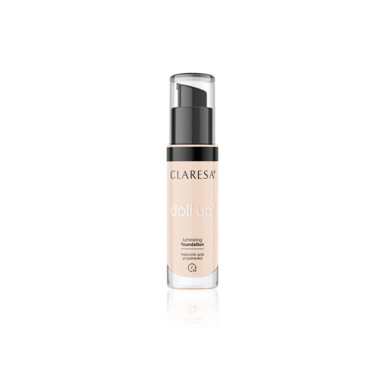 Claresa Doll Up! illuminating face foundation /03/ Light - medium 34 g