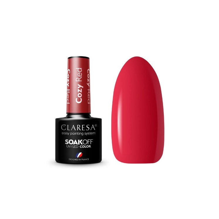 Claresa Cozy Red Hybrid Nagellack 5 g