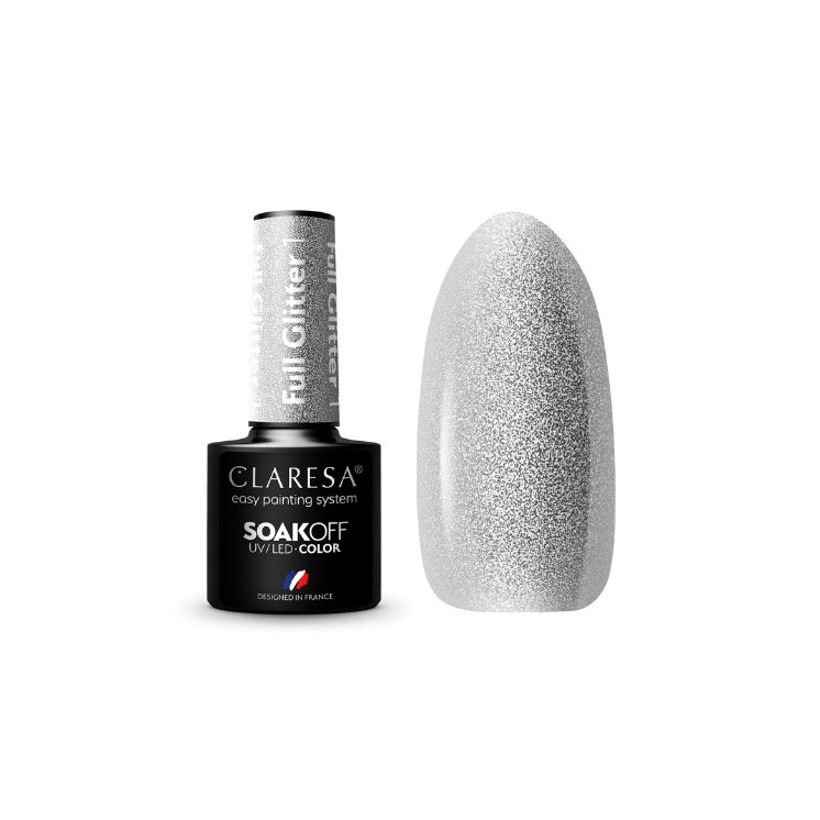 Claresa Full Glitter Hybrid nail polish /1/ 5 g