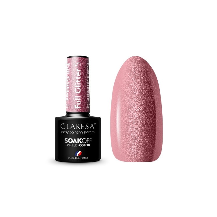 Claresa Full Glitter Hybrid Nagellack / 5 / 5 g