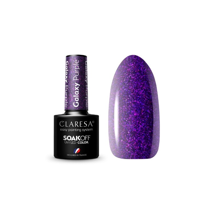 Claresa Galaxy Purple Hybride nagellak 5 g