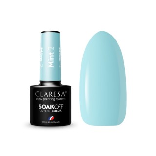 Claresa Mint Hybrid nail polish /2/ 5 g