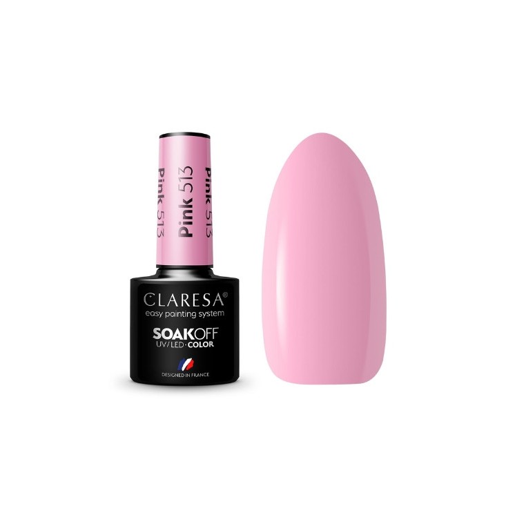 Claresa Pink Hybrid Nagellack /513/ 5 g