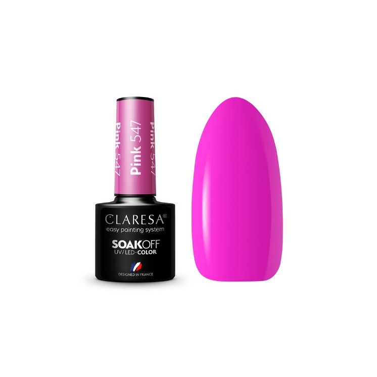 Claresa Pink Hybrid Nagellack /547/ 5 g