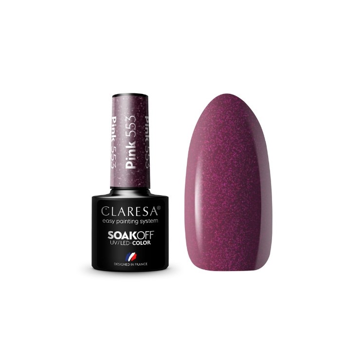 Claresa Pink Hybrid Nagellack /553/ 5 g