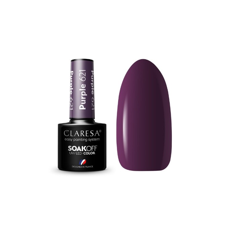 Claresa Purple Hybrid Nagellack /621/ 5 g