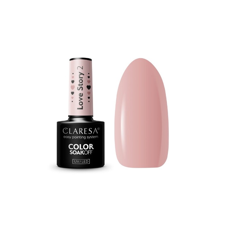 Claresa Love Story Hybrid Nagellack /2/ 5 g