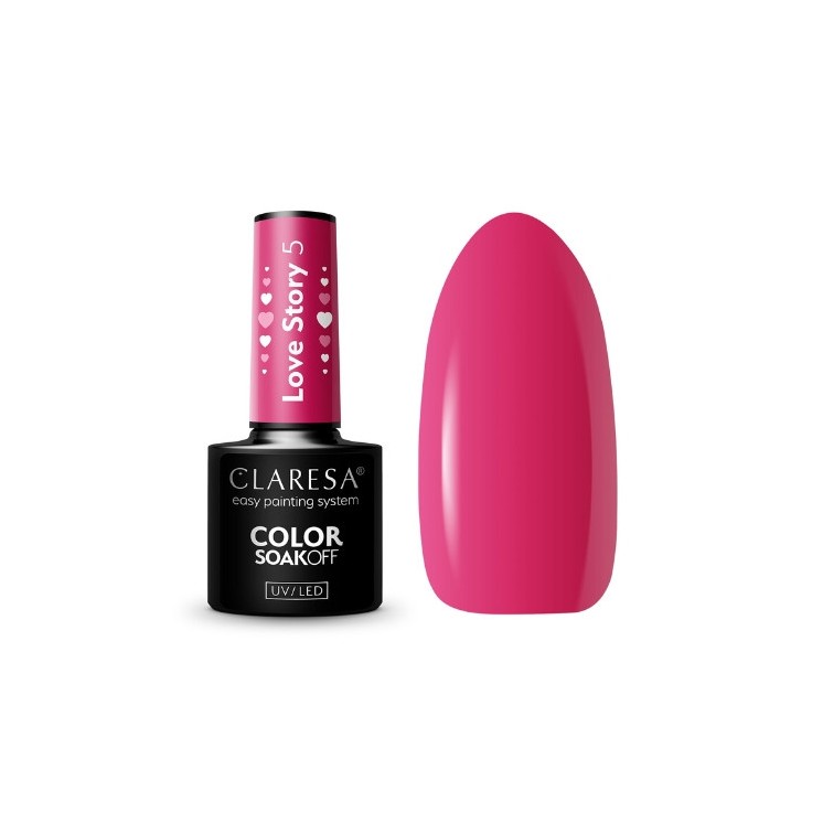 Claresa Love Story Hybrid Nagellack / 5 / 5 g