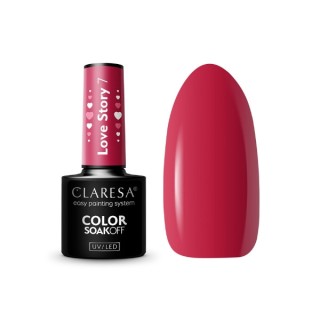Claresa Love Story Hybrid Nagellack /7/ 5 g