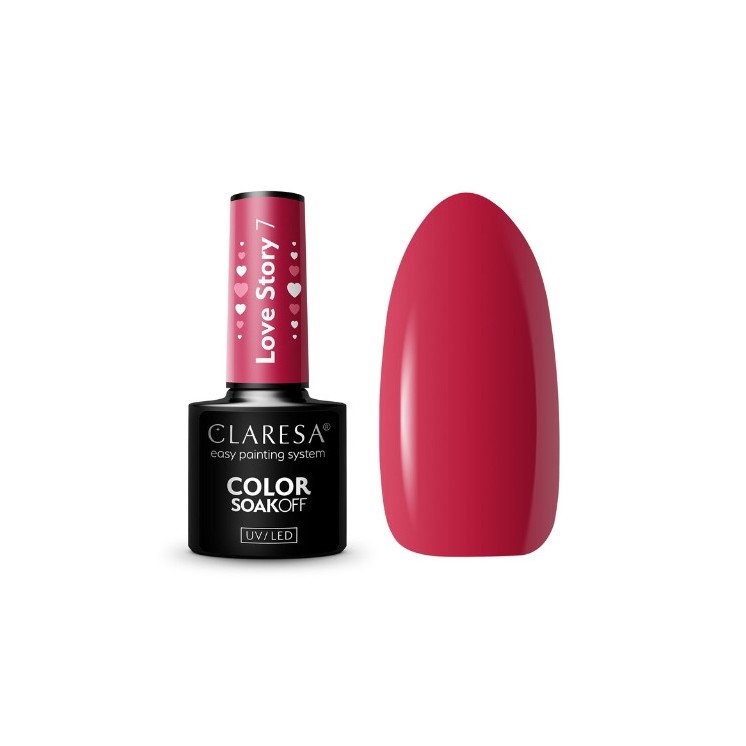 Claresa Love Story Hybrid Nagellack /7/ 5 g