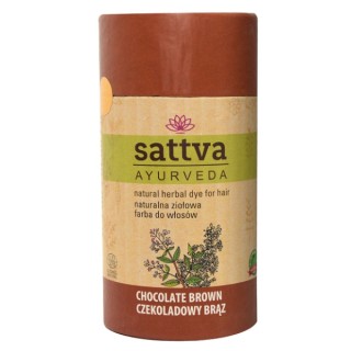 Sattva Ayurveda Natuurlijke Kruidenhaarverf Chocoladebruin 150 g