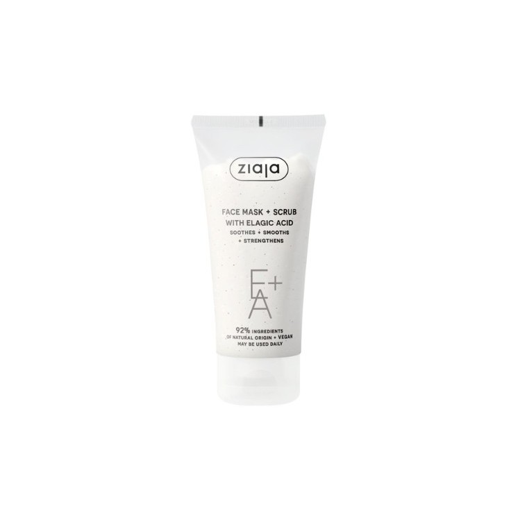 Ziaja Mask - Facial Peeling with ellagic acid 55 ml