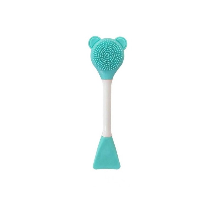 Light Green Silicone Facial Brush 1 piece