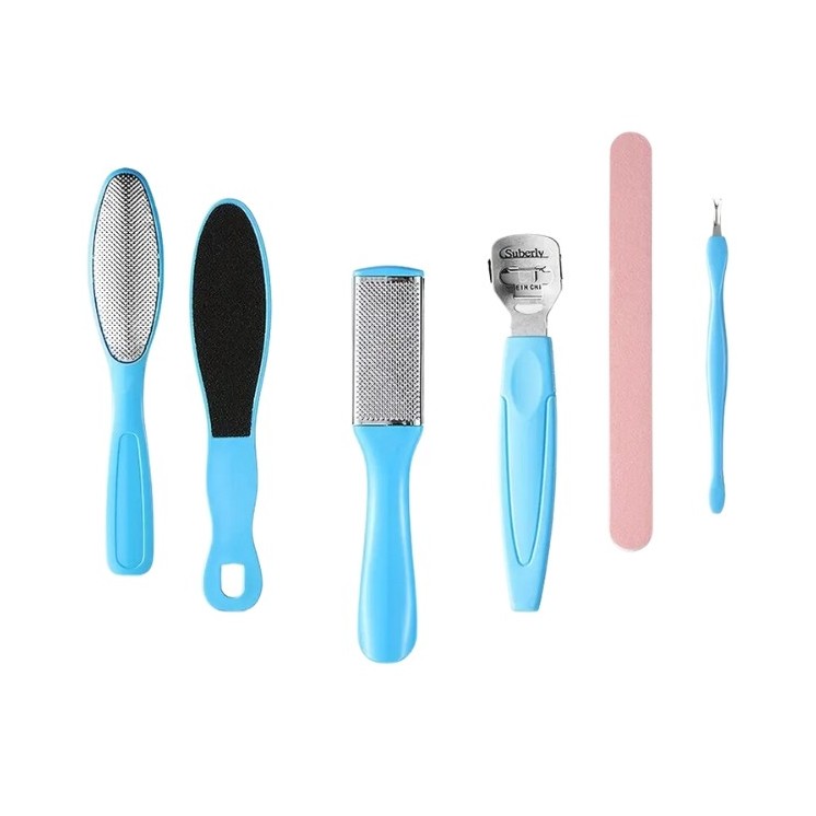 Professionelles 6-teiliges pedicure -Set Blue 1 Stück