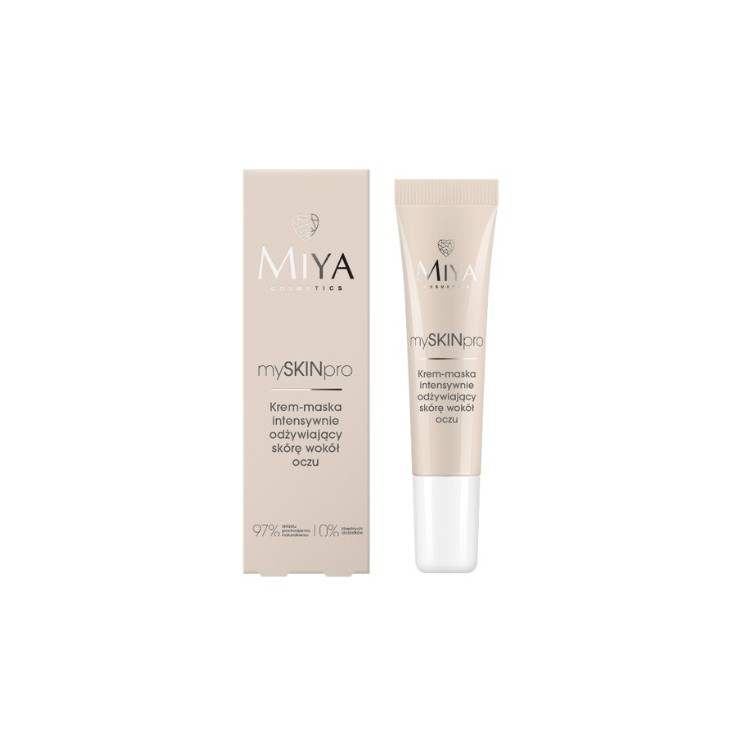 Miya Cosmetics mySKINpro Cream – Maske, die die Haut um die Augen intensiv pflegt, 15 ml
