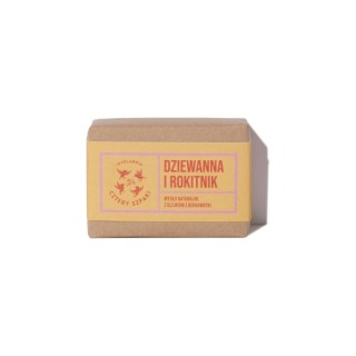 Mydlarnia Cztery Szpaki natural Mullein and Sea Buckthorn soap 110 g