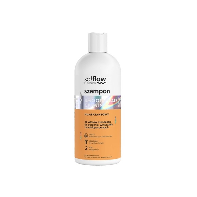 So!flow Humectant Shampoo voor medium poreus haar dat gevoelig is voor kroezen 300 ml