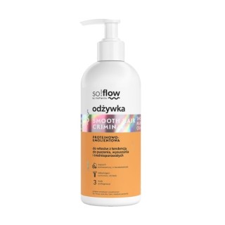 So!flow Protein-Emollient Conditioner für Haare mit mittlerer Porosität, die zu Frizz neigen, 300 ml