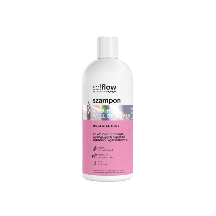 So!flow Humectant Shampoo for high porosity hair requiring deep regeneration 300 ml