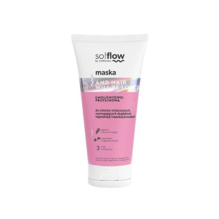 So!flow Protein-Emollient-Maske für Haare mit hoher Porosität, die eine tiefe Regeneration erfordern, 200 ml