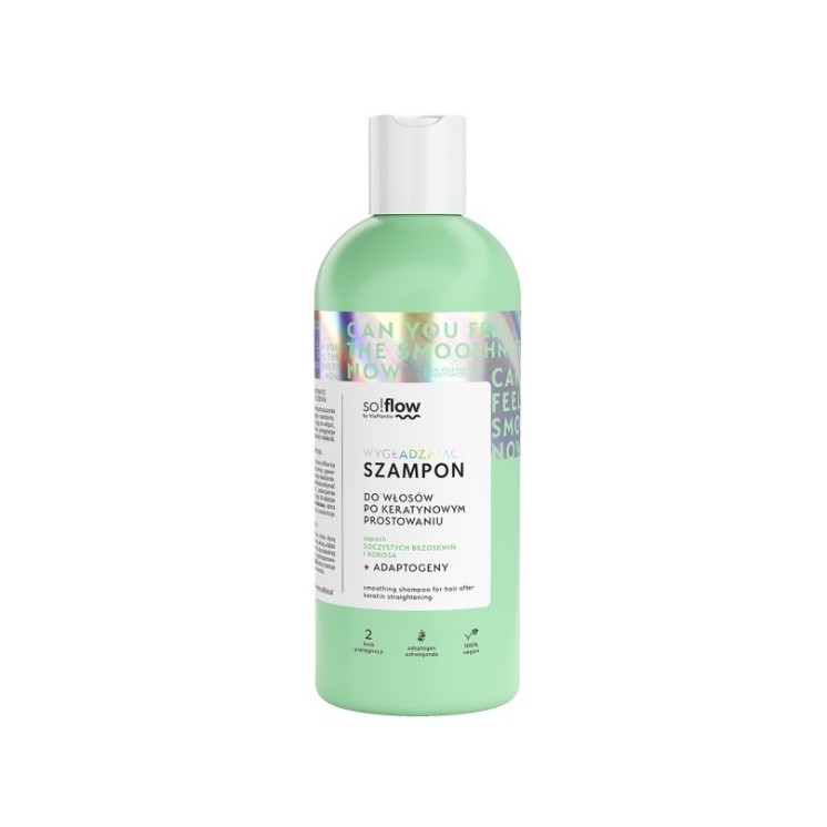 So!flow Smoothing Shampoo voor haar na het ontkrullen van keratine 400 ml