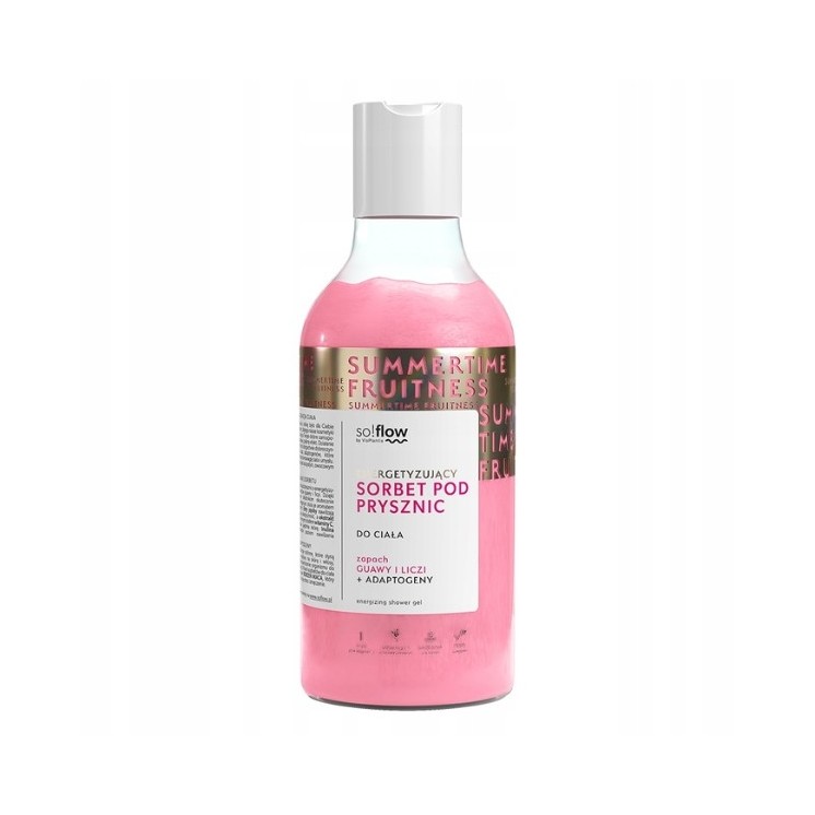 So!flow Energetisierendes Sorbet für die Dusche Guava , Lychee 400 ml