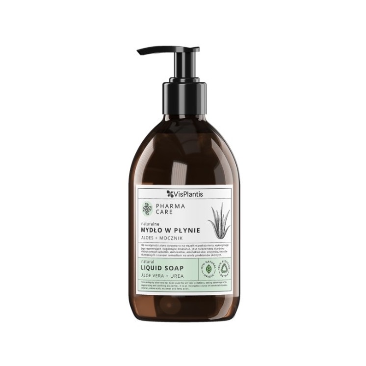 Vis Plantis Pharma Care Natürliche Flüssigseife Aloe + Urea 500 ml