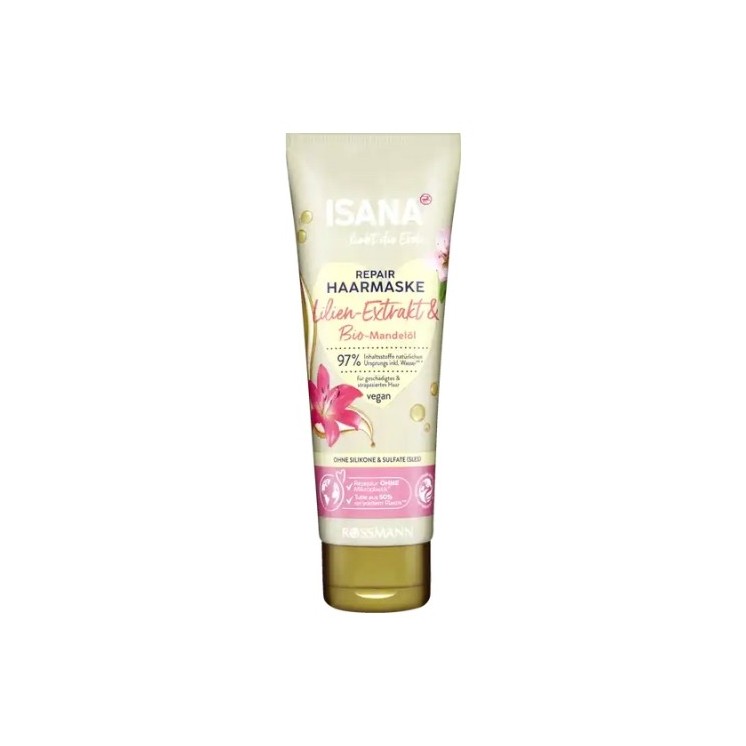 Isana Love the Earth intensively strengthening hair mask 125 ml