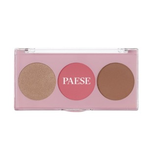 Paese Limited Edition Contouring Palette Highlighter + Rouge + Bronzer 8 g