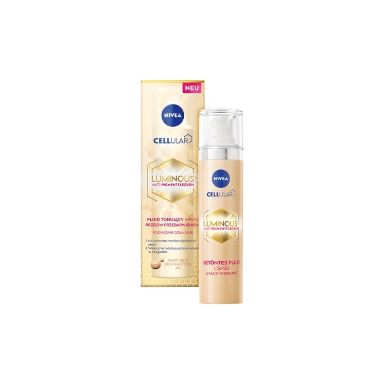 Nivea Cellular Iluminous Anti Spot tonisierende Anti-Pickel-Gesichtscreme SPF20 40 ml