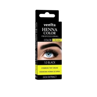 Venita Creme Henna für Augenbrauen /1,0/ Schwarz 30 g