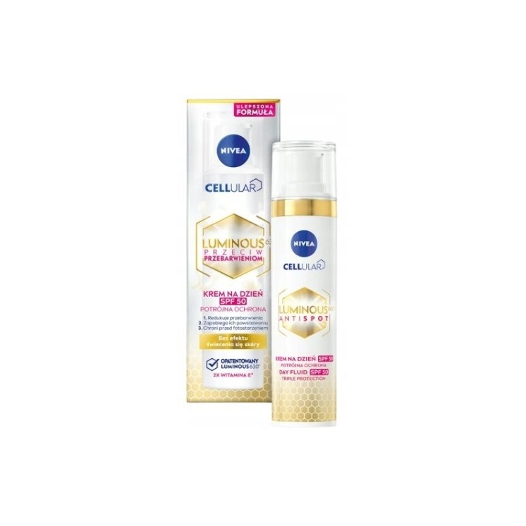 Nivea Cellular Iluminous Anti Spot Tagesgesichtscreme SPF50 Anti-Flecken-Behandlung 40 ml