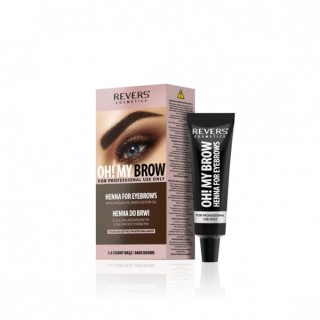 Revers Oh !My Brow creamy Henna voor wenkbrauwen /3.0/ Donkerbruin