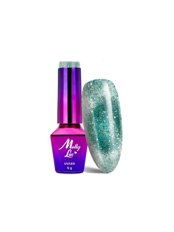 MollyLac /556/ Foxy Eyes Lakier Hybrydowy Eye of the Ocean 5 ml