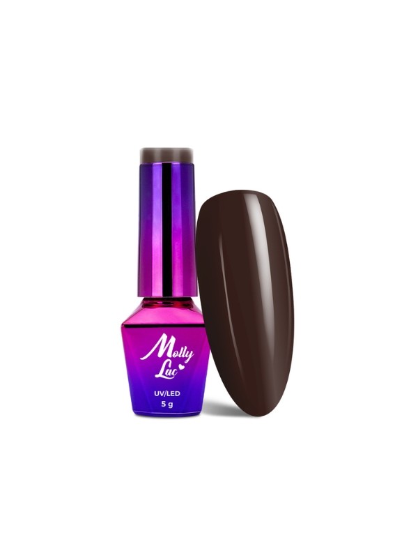 MollyLac /358/ Choco Dreams Lakier Hybrydowy Cocoa Cookie 5 ml