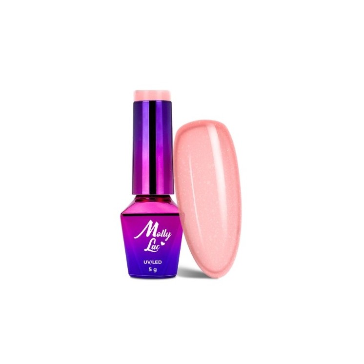 MollyLac /476/ Macarons Hybrid Nail Polish Ice Candy 5 ml