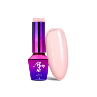 MollyLac /477/ Macarons Fairy Cake hybride nagellak 5 ml