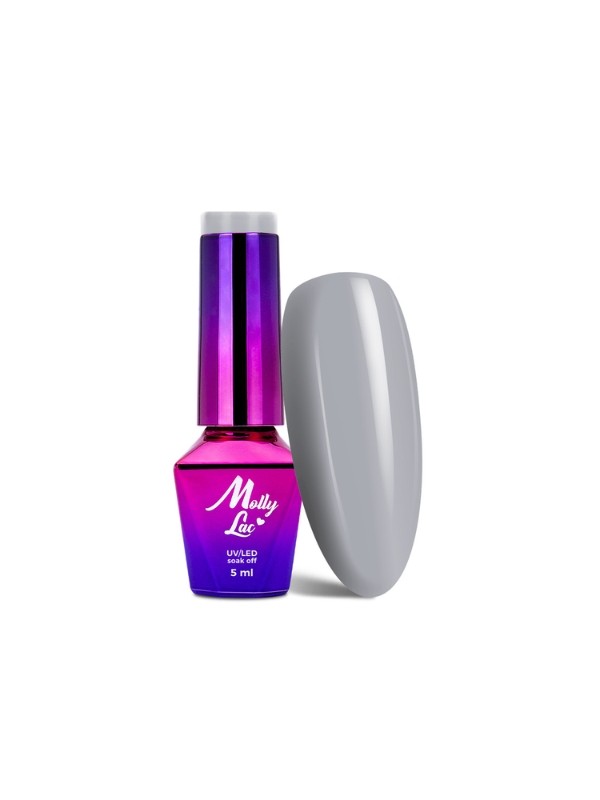 MollyLac /346/ Fashion Outfit Lakier Hybrydowy Silence 5 ml