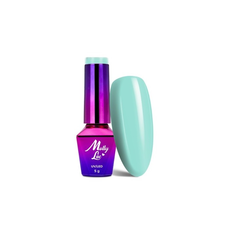 MollyLac /123/ Yoghurt Hybrid Nail Polish Passion Dessert 5 ml
