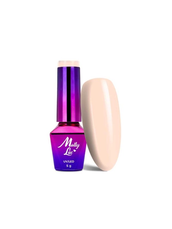 MollyLac /126/ Yoghurt Lakier Hybrydowy Milky Muffin 5 ml