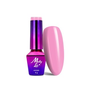 MollyLac /121/ Yoghurt Marshmallow hybride nagellak 5 ml