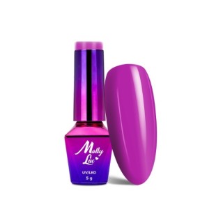 MollyLac /333/ Fancy Fashion Hybrid Nail Polish Flowerista 5 ml
