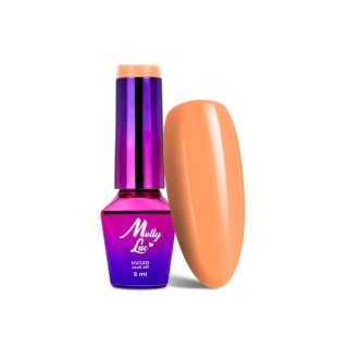MollyLac /132/ Bubble Tea Hybride Nagellak Tropical Maracuja 5 ml