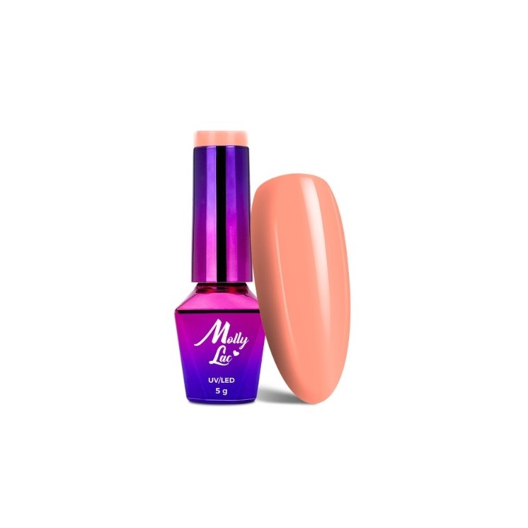 MollyLac /130/ Bubble Tea Hybride Nagellak Sweet Temptation 5 ml