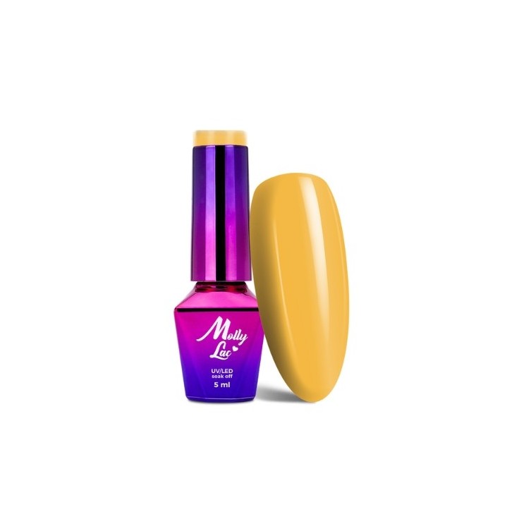 MollyLac /75/ Women in Paradise Hybrid Nail Polish The Sun 5 мл